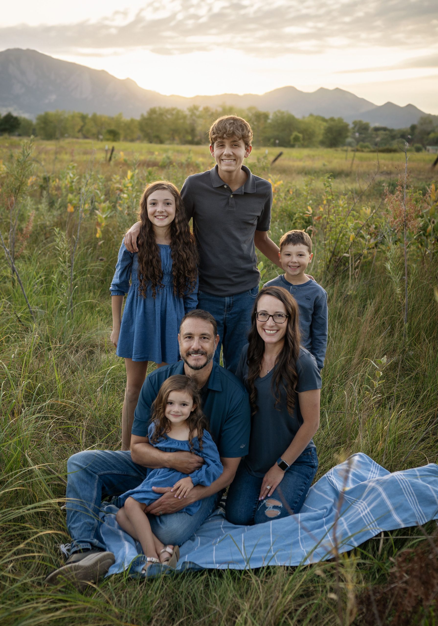 Boulder Dentist Dr. John Montoya with his family